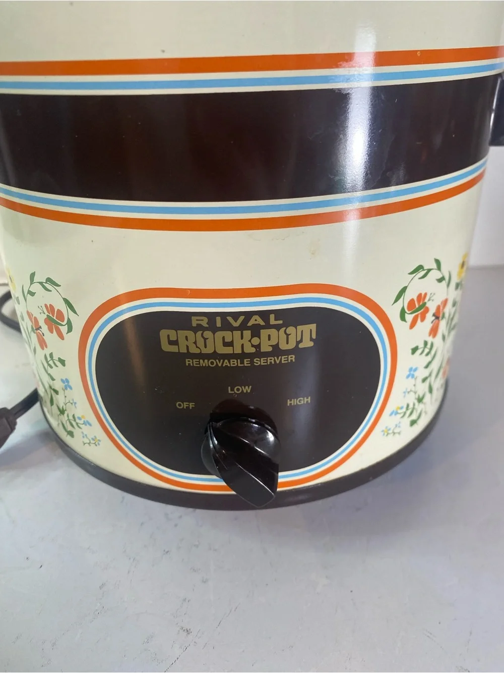 Rival vintage crockpot